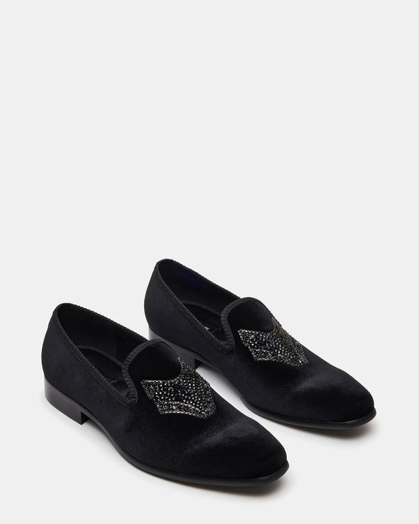 Steve Madden Finn Black Velvet