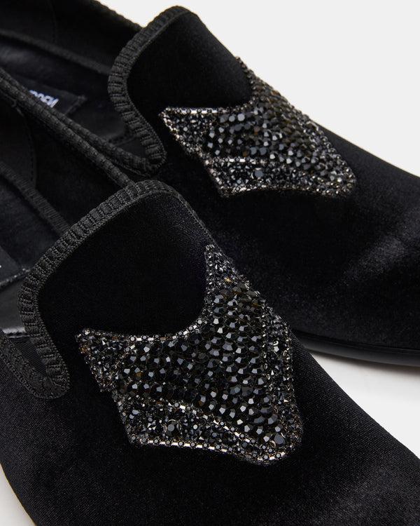 Steve Madden Finn Black Velvet