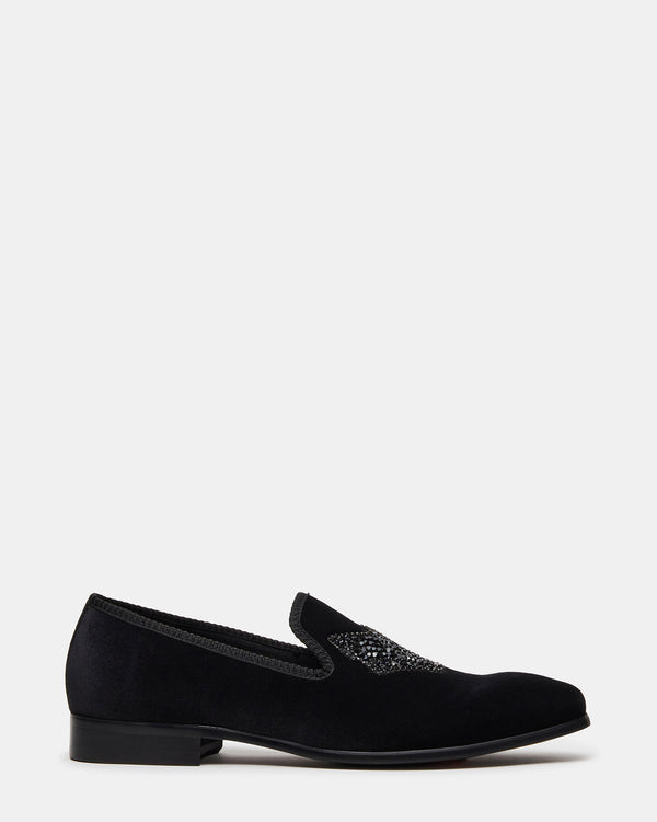 Steve Madden Finn Black Velvet