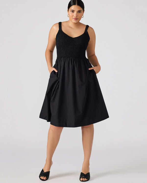 Steve Madden Fleur Dress Black FLEURDRESS