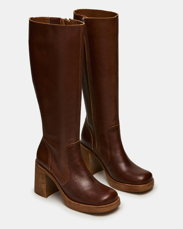 Steve Madden Folie Rust Leather FOLIE