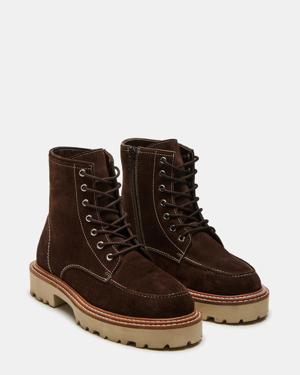 Steve Madden Forest Brown Suede