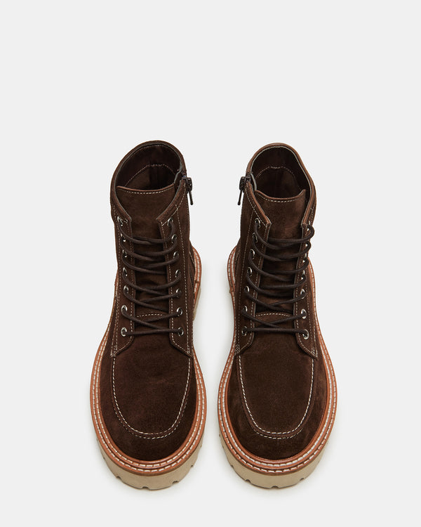 Steve Madden Forest Brown Suede