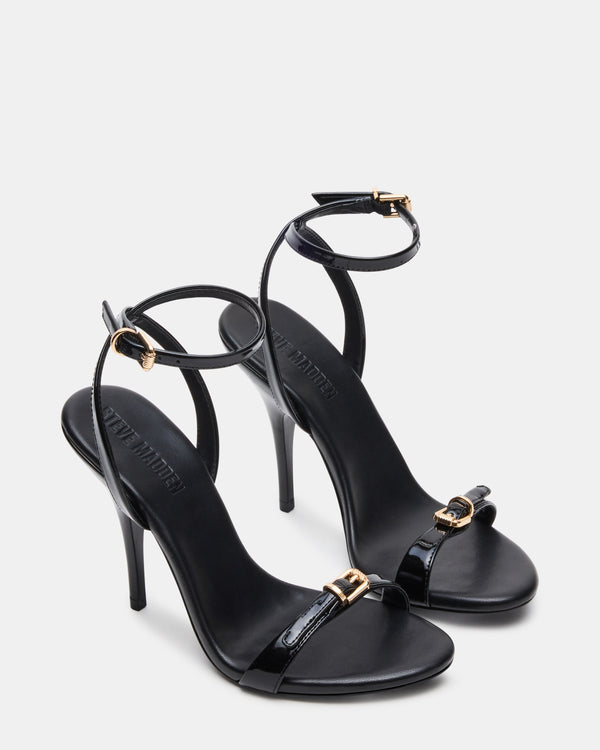 Steve Madden Foxx Black Patent