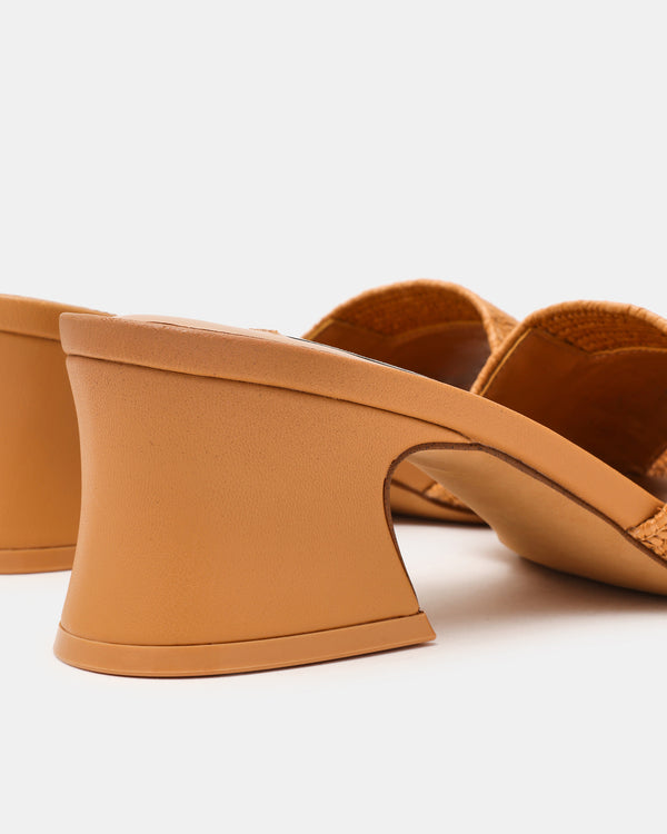 Steve Madden Frolic Tan Raffia FROLIC