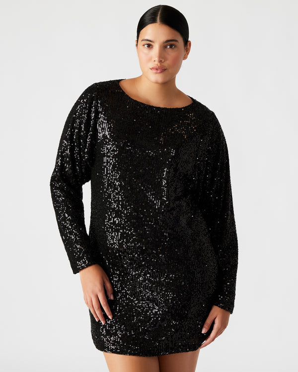 Steve Madden Ginger Dress Black GINGERDRESS