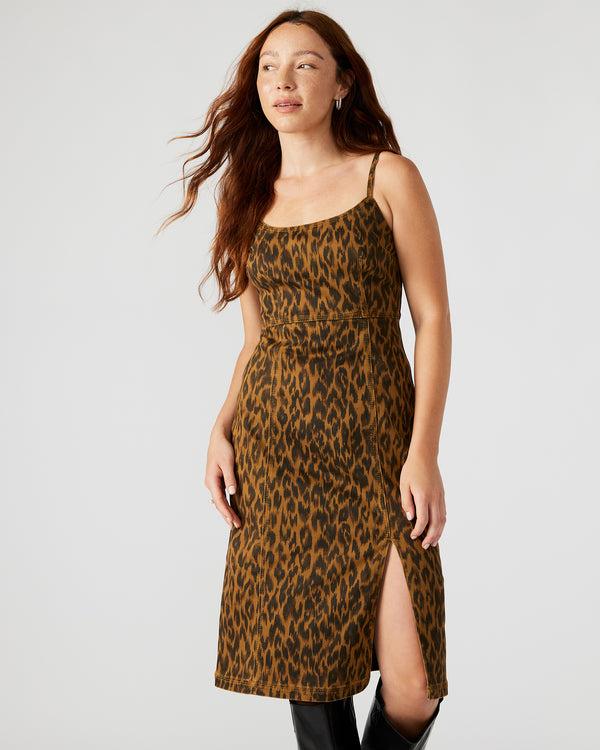 Steve Madden Giselle Dress Leopard GISELLEDRESS