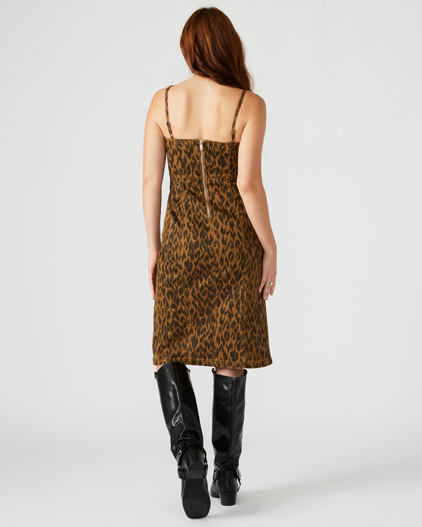 Steve Madden Giselle Dress Leopard GISELLEDRESS