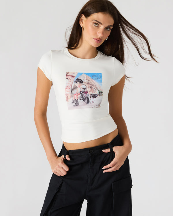 Steve Madden Goldie Tee Antique GOLDIETEE