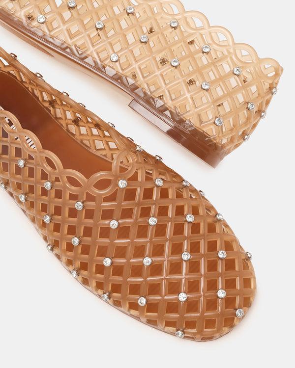 Steve Madden Grove Tan Rhinestones