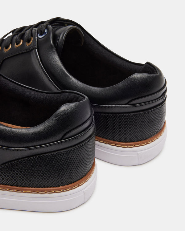 Steve Madden Guss Black GUSS MEN'S SHOES