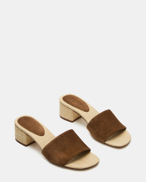 Steve Madden Hailee Chestnut Suede