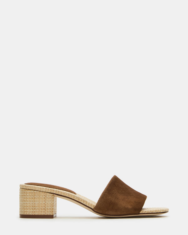 Steve Madden Hailee Chestnut Suede