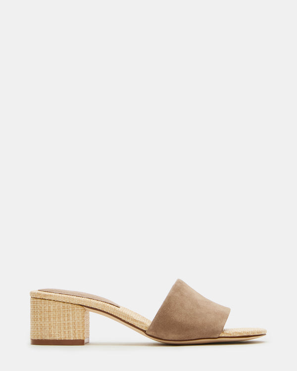 Steve Madden Hailee Taupe Suede