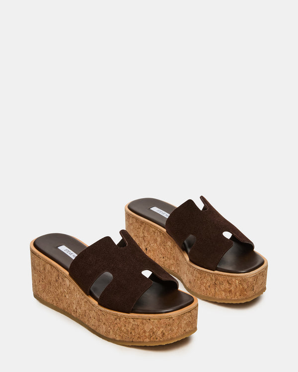 Steve Madden Harmony Brown Suede HARMONY