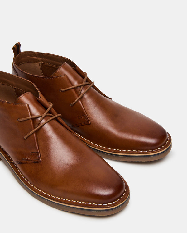 Steve Madden Harros Tan Leather