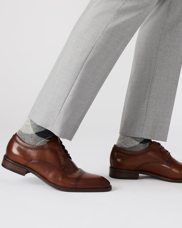 Steve Madden Hasen Tan Leather HASEN MEN'S SHOES