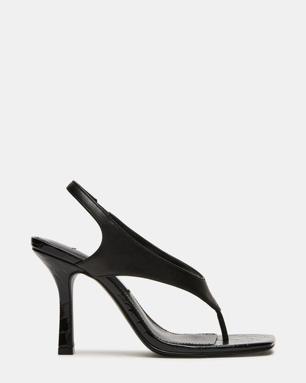 Steve Madden Improv Black Leather