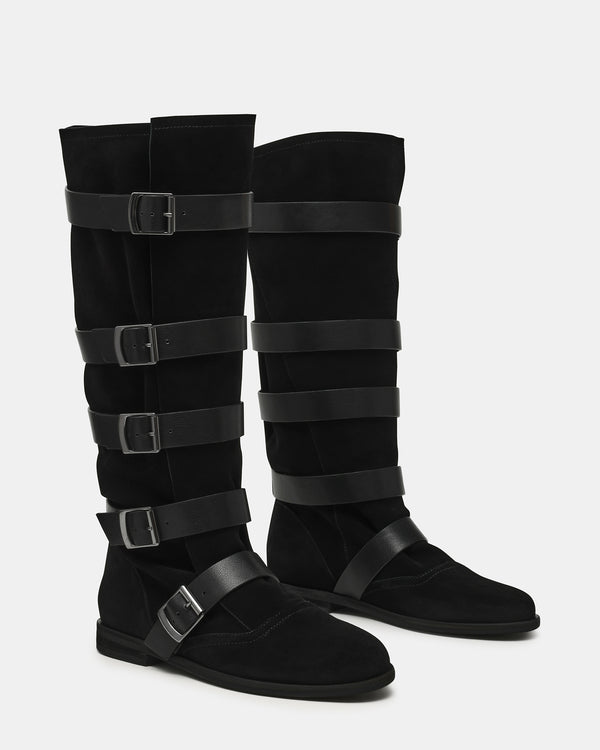 Steve Madden Indio Black Suede INDIO