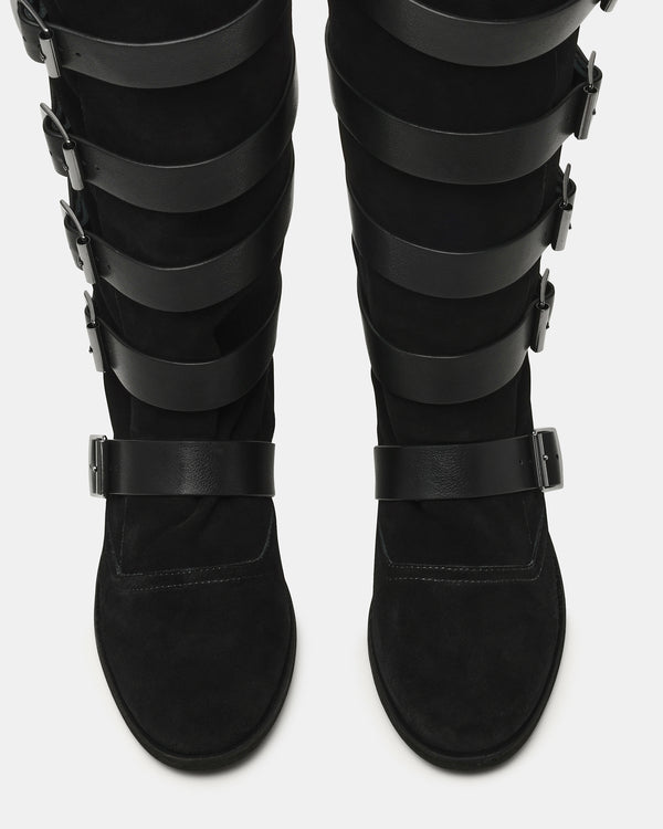 Steve Madden Indio Black Suede INDIO