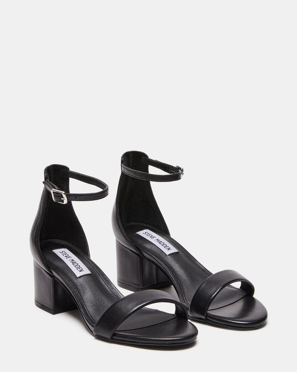 Steve Madden Irenee Black Leather
