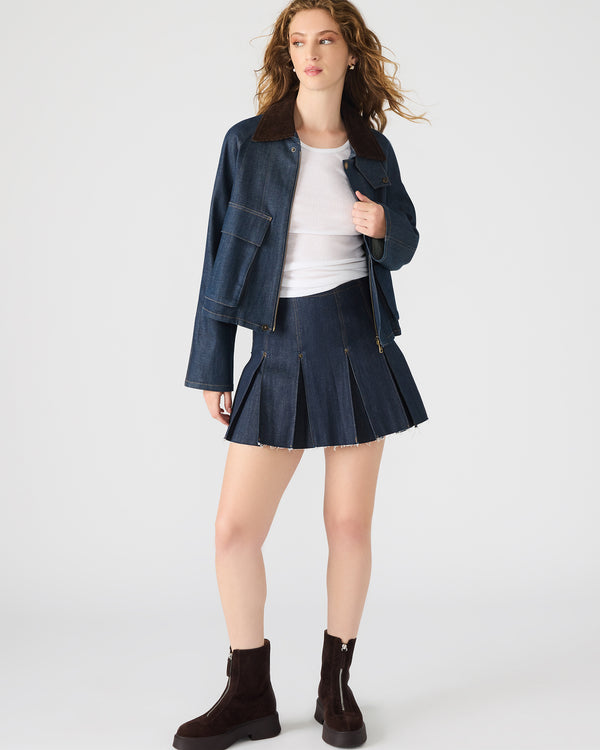 Steve Madden Joan Skirt Deep Indigo JOANSKIRT