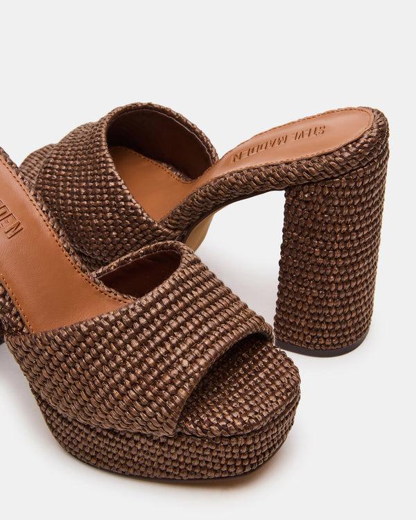 Steve Madden Joel Brown Raffia JOEL