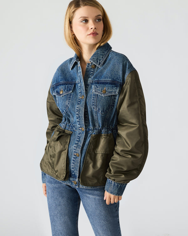 Steve Madden Joie Jacket Dark Navy JOIEJACKET