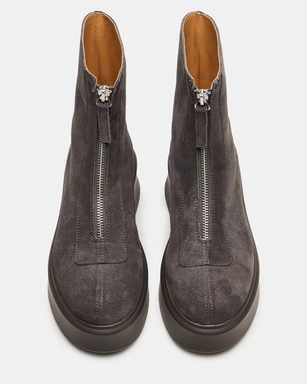 Steve Madden Jones Grey Suede