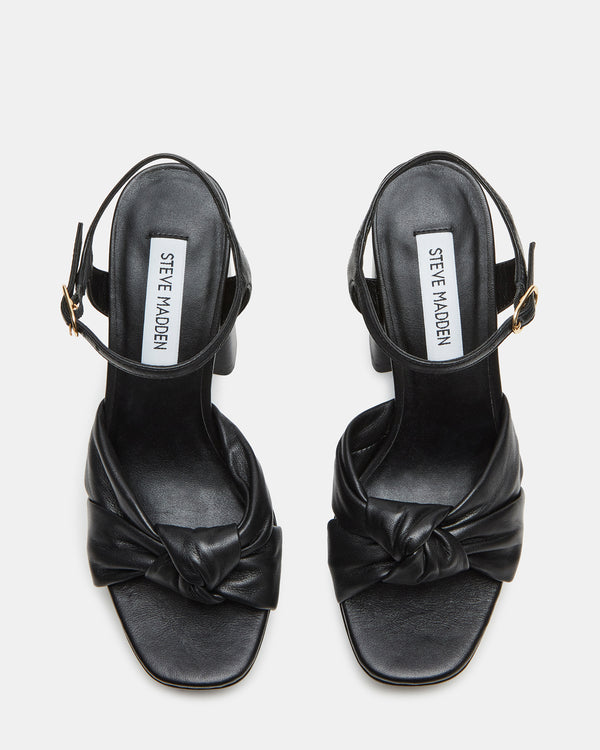 Steve Madden Joyride Black Leather JOYRIDE