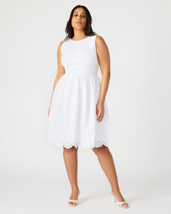 Steve Madden Julian Dress White JULIANDRESS