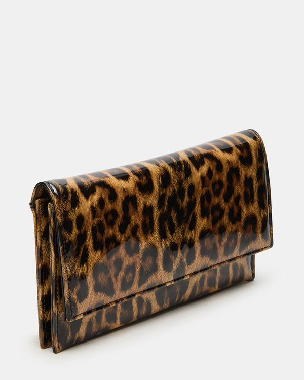 Steve Madden Juliana Bag Leopard Patent