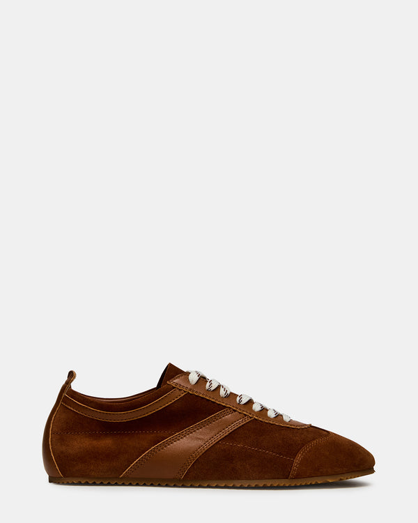 Steve Madden Juna Cognac Suede JUNA MEN'S SHOES