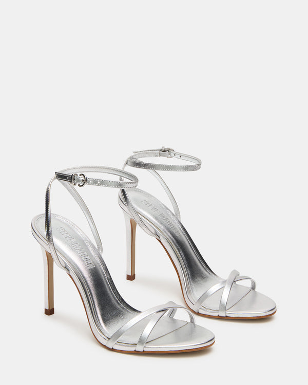 Steve Madden Jypsey Silver Leather JYPSEY