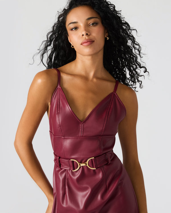 Steve Madden Kailey Dress Cordovan KAILEYDRESS