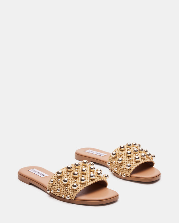 Steve Madden Keely Natural Raffia