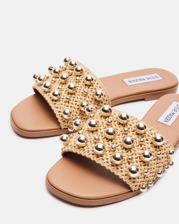 Steve Madden Keely Natural Raffia