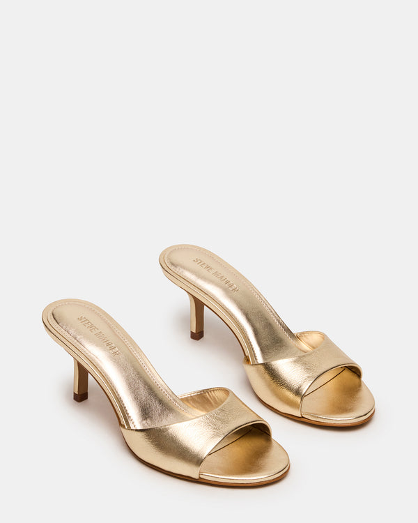 Steve Madden Kendrix Gold Leather KENDRIX