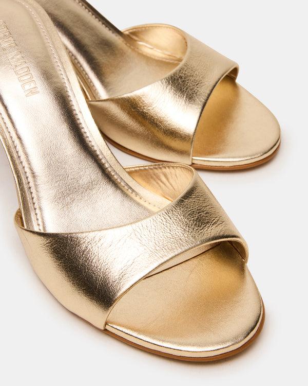 Steve Madden Kendrix Gold Leather KENDRIX