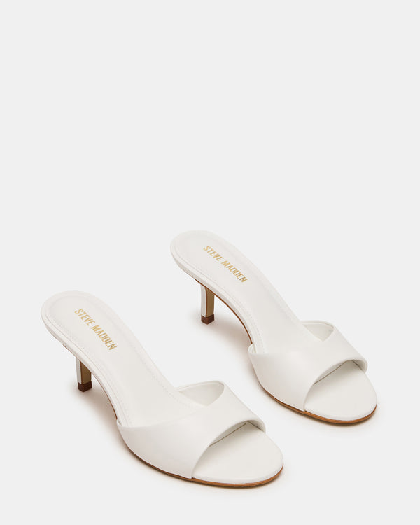Steve Madden Kendrix White Leather