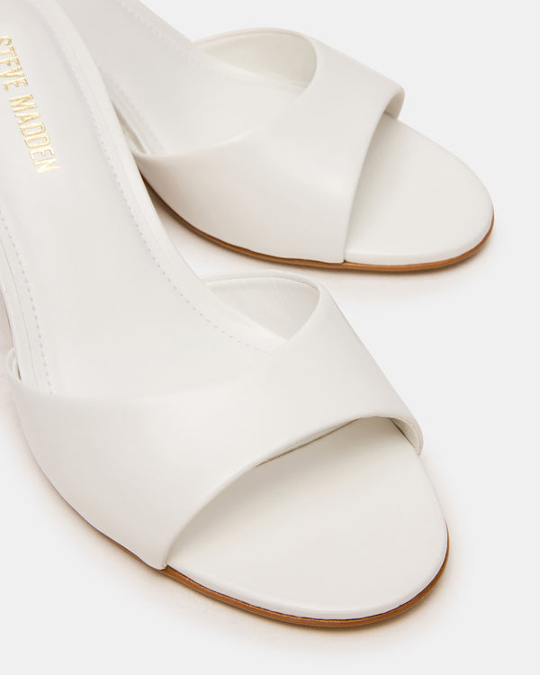 Steve Madden Kendrix White Leather
