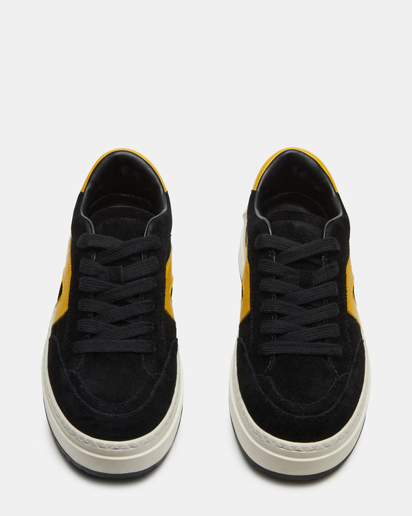 Steve Madden Kickflip Black Suede