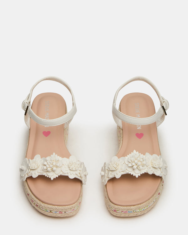 Steve Madden Kids' Dori White KIDS'DORI KIDS' SHOES