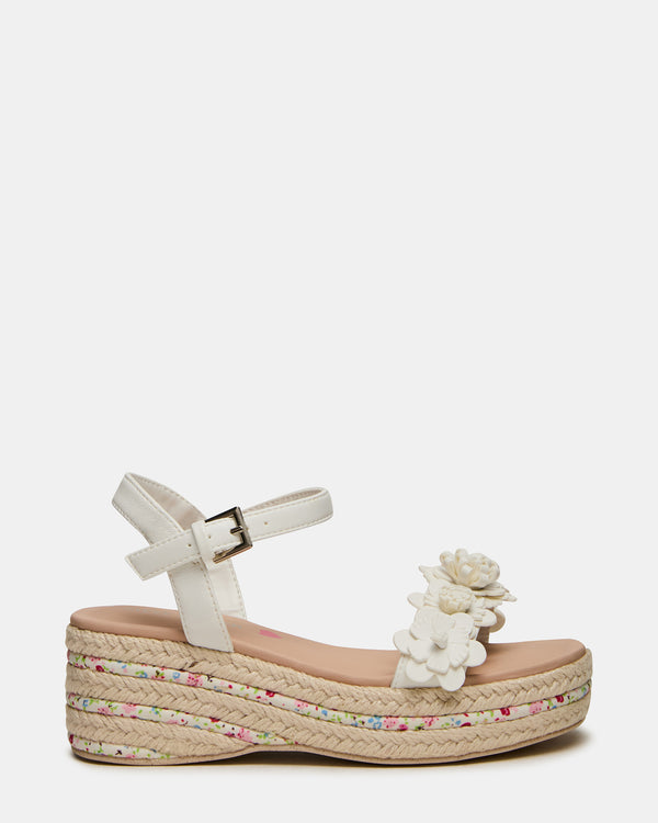 Steve Madden Kids' Dori White KIDS'DORI KIDS' SHOES