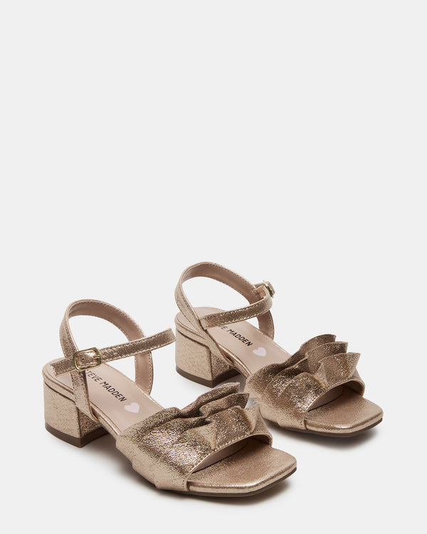 Steve Madden Kids' Press Gold KIDS'PRESS KIDS' SHOES