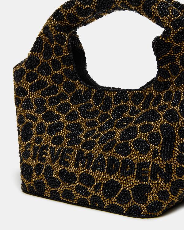 Steve Madden Kinsley Beaded Bag Leopard
