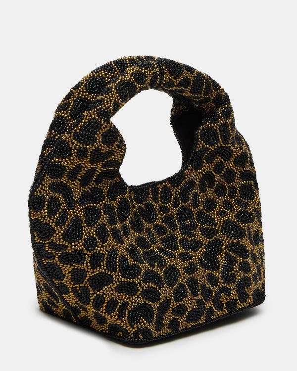 Steve Madden Kinsley Beaded Bag Leopard