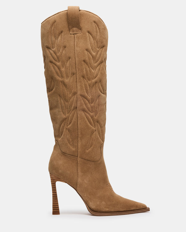 Steve Madden Kinzee Taupe Suede