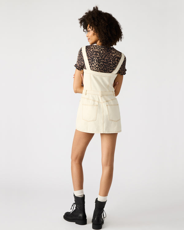 Steve Madden Lake Denim Dress Cream LAKEDENIMDRESS