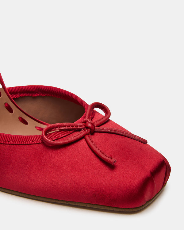 Steve Madden Larina Red Satin LARINA